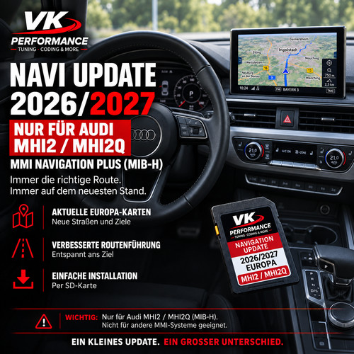 Audi mhi2 mhi2q navi - navi, update