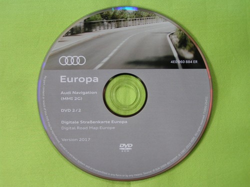 Dvd navigation software audi - dvd,
